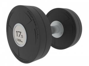 Гантель 17.5 кг ST555.17.5 с вращающейся ручкой - Спортивный тренажерный интернет магазин Кумитеспорт