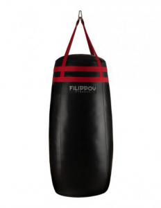 Мягкий мешок BURAN onePRO FILIPPOV из натуральной кожи 110см/50см/43-45кг - Спортивный тренажерный интернет магазин Кумитеспорт