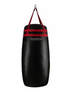 Мягкий мешок BURAN onePRO FILIPPOV из натуральной кожи 110см/50см/43-45кг - Спортивный тренажерный интернет магазин Кумитеспорт