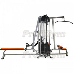 Профессиональный силовой тренажер Profigym Профиджим ЧЕТЫРЕХСТОРОННИЙ ГРУЗОБЛОЧНЫЙ ТРЕНАЖЕР С ЖИМОМ КНИЗУ - Спортивный тренажерный интернет магазин Кумитеспорт
