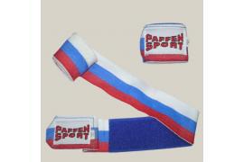 БИНТЫ РОССИЙСКИЙ ФЛАГ PAFFENSPORT - Спортивный тренажерный интернет магазин Кумитеспорт