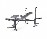 Скамья со стойками под штангу DFC D702 PRO широкий хват, с партой для бицепса D702/2 - Спортивный тренажерный интернет магазин Кумитеспорт