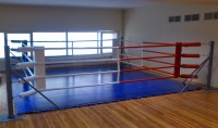 Ринг боксерский РЭЙ-СПОРТ напольный компактный 4х4м "МАСТЕР" - Спортивный тренажерный интернет магазин Кумитеспорт