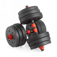 Гантели разборные с грифом, 20 кг. (2 шт. х 10 кг.) VictoryFit VF-DС200 - Спортивный тренажерный интернет магазин Кумитеспорт