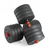 Гантели разборные с грифом, 50 кг. (2 шт. х 25 кг.) VictoryFit VF-DС500 - Спортивный тренажерный интернет магазин Кумитеспорт