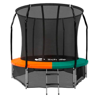 Батут Scholle Space Twin Green/Orange 10FT (3.05м) уличный спортдоставка - Спортивный тренажерный интернет магазин Кумитеспорт