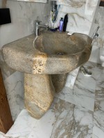 Гранитная раковина таупгранит модель Balu - Спортивный тренажерный интернет магазин Кумитеспорт