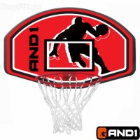   And1 Junior Backboard Goal Combo 29,5" -     