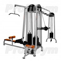 Профессиональный силовой тренажер Profigym Профиджим МС-0250-С ЧЕТЫРЕХПОЗИЦИОННАЯ СТАНЦИЯ С ГИПЕРЭКСТЕНЗИЕЙ - Спортивный тренажерный интернет магазин Кумитеспорт
