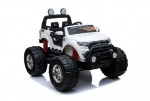 Детский электромобиль Ford Monster Truck DK-MT550 белый - Спортивный тренажерный интернет магазин Кумитеспорт
